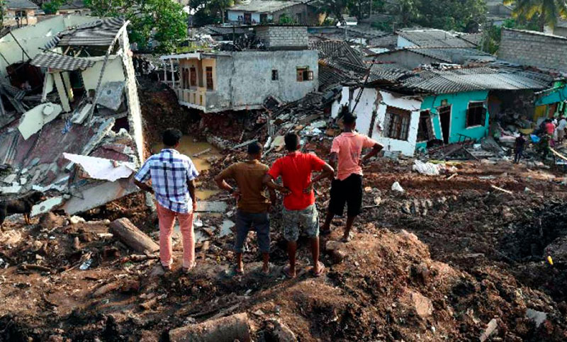 Sri Lanka: ya son 26 los muertos por el derrumbe de una montaña de basura