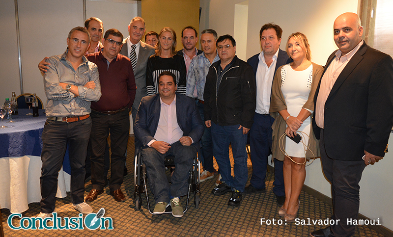 Triaca estuvo en Rosario y participó de una reunión por Mefro Wheels