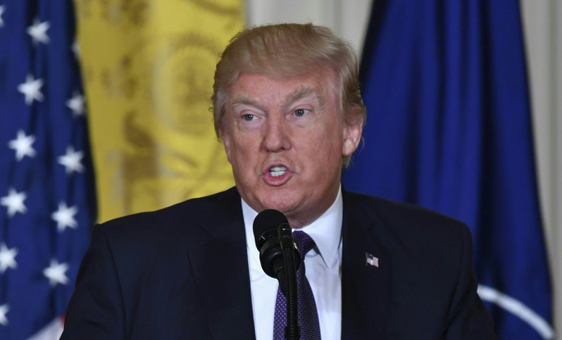 Trump y el lanzamiento de la bomba: «Fue una operación exitosa, estoy orgulloso»