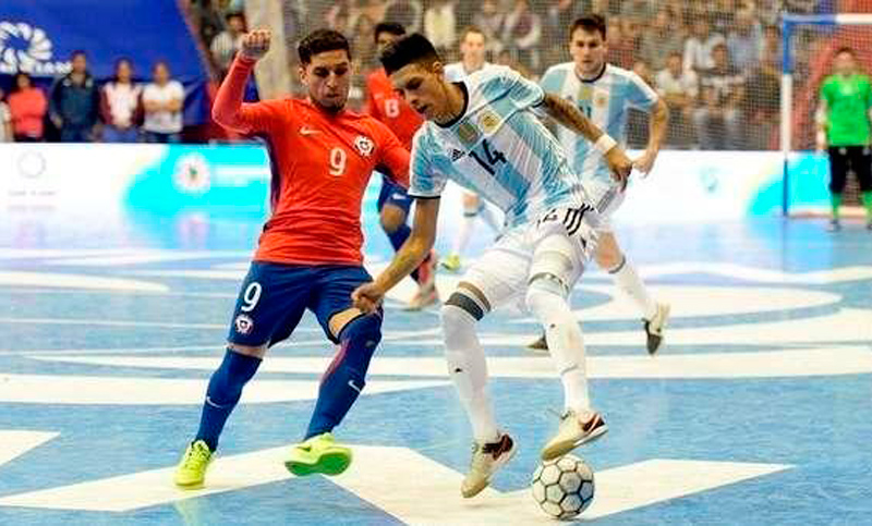 Futsal: Argentina busca la final de la Copa América ante Uruguay