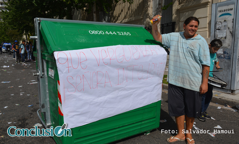 Carreros se manifestaron frente al Concejo Municipal