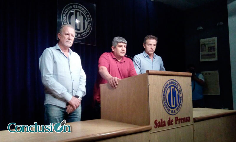 Para la CGT el paro es “contundente” y sus dirigentes piden diálogo al gobierno