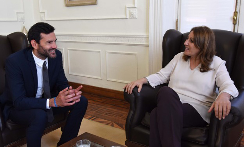La intendenta recibió al representante del gobierno de las Islas Baleares