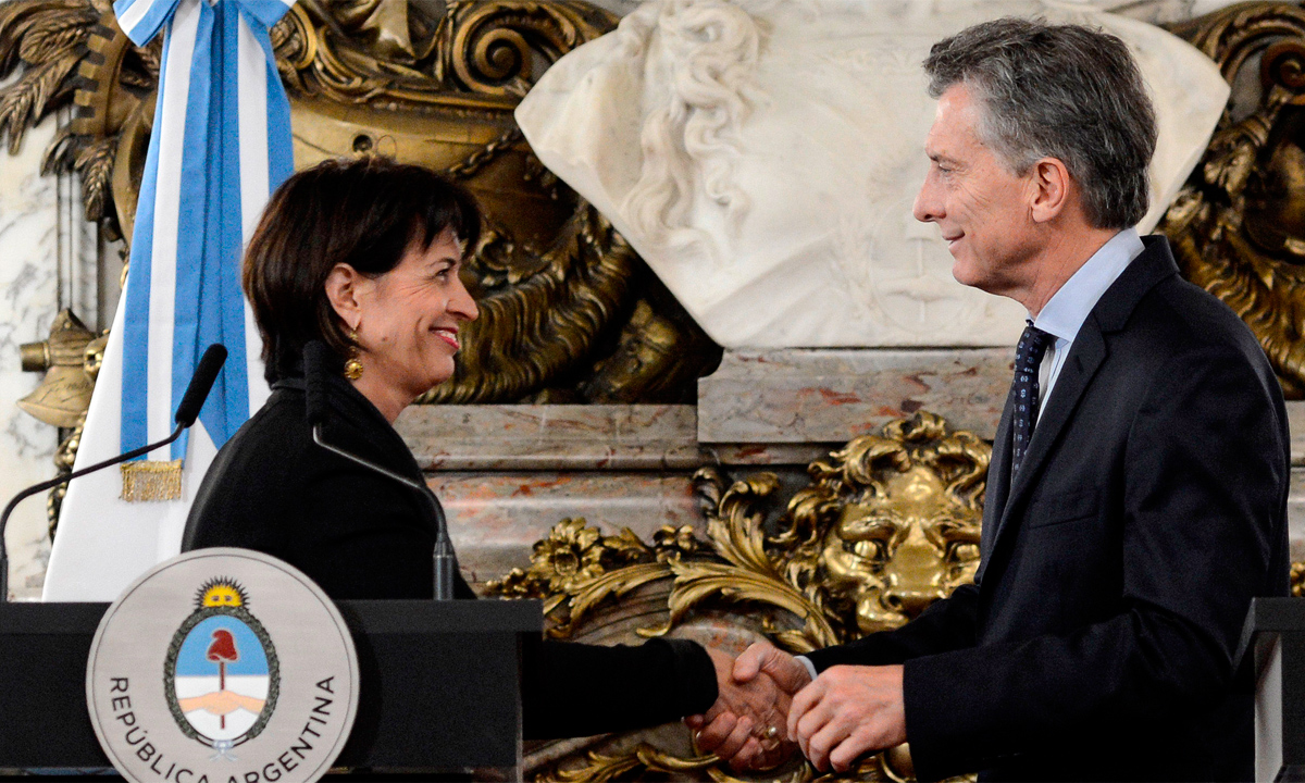 Macri recibió a su par de Suiza, quien elogió las “reformas del gobierno”