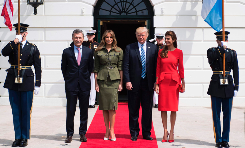 Cumbre en la Casa Blanca: Trump calificó a Macri como «un gran líder»