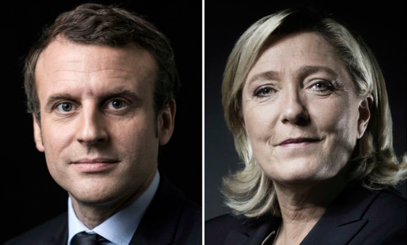 La presidencia de Francia se definirá entre Macron y Le Pen en segunda vuelta