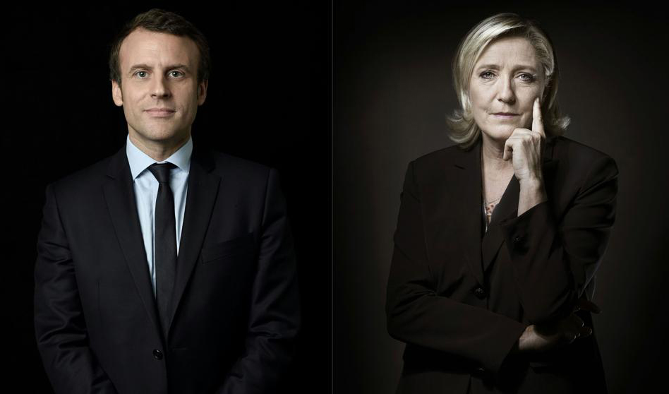 Macron y Le Pen: dos candidatos opuestos que prometen un cambio en Francia
