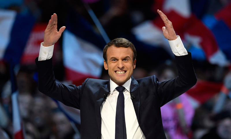 Emmanuel Macron y Marine Le Pen van a segunda vuelta, según boca de urna