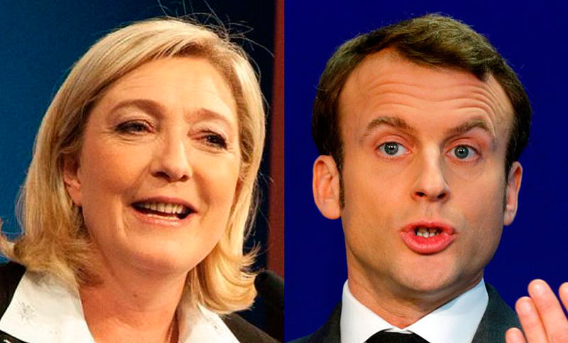 Le Pen busca acercarse a los trabajadores y relanzó su campaña bajo el lema «Elegir Francia»