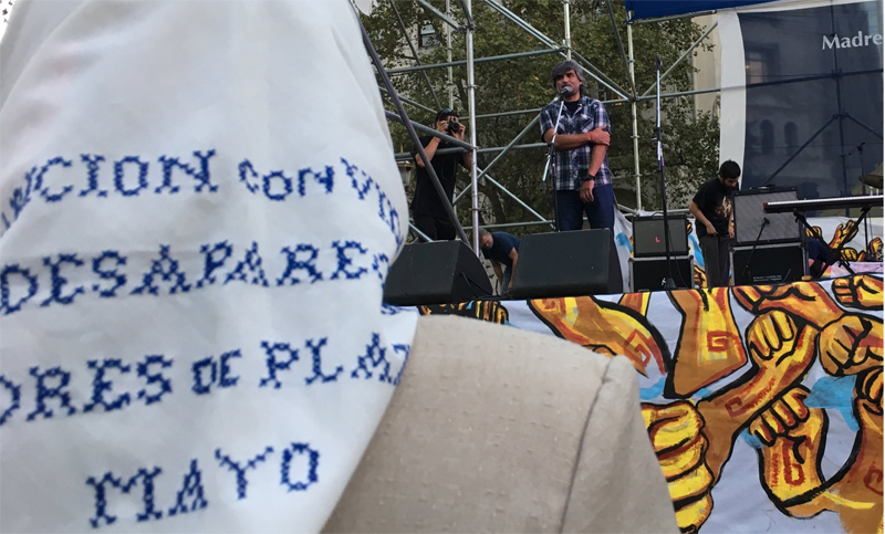 Las Madres de Plaza de Mayo conmemoraron sus 40 años de existencia