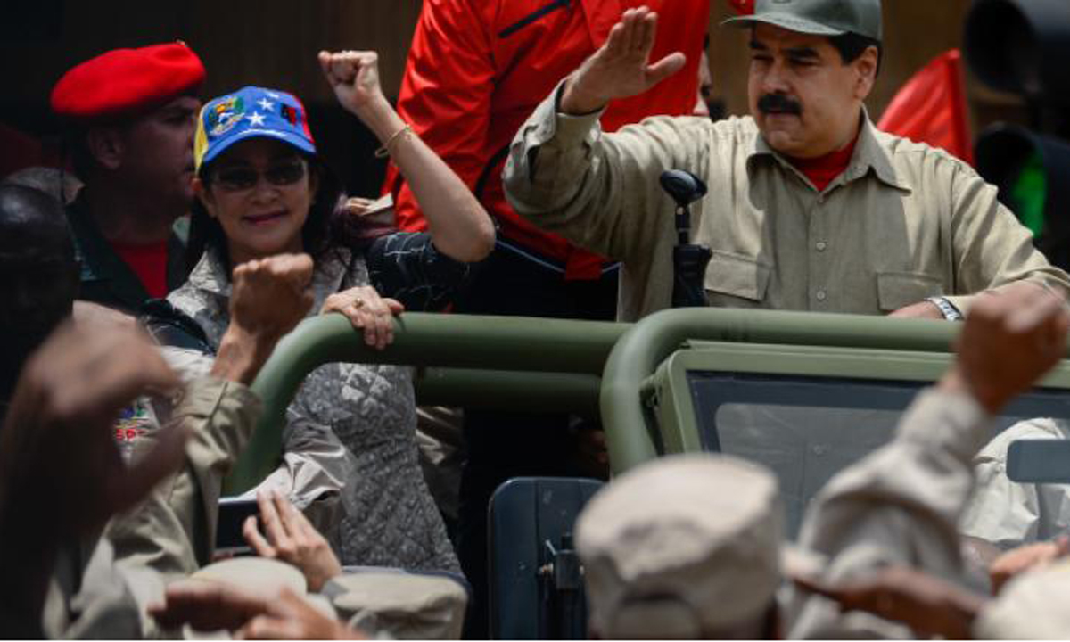 Fuerza Armada reafirma «lealtad» a Maduro, antes de gran marcha opositora