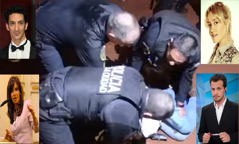 Famosos en contra de la represión de maestros