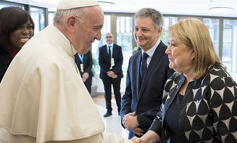 Malcorra afirmó que la relación entre Macri y el Papa Francisco «es muy positiva»