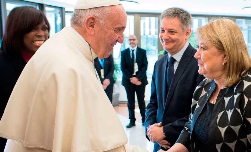 Malcorra afirmó que su reunión con el papa Francisco fue «fructífera y positiva»