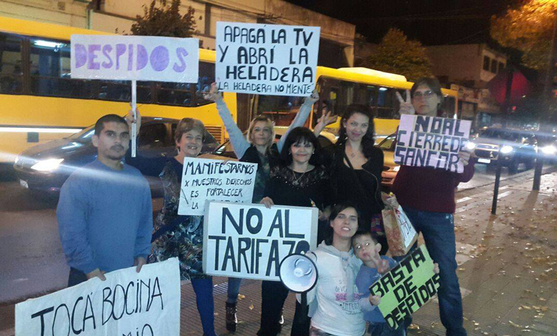 Rosarinos se manifestaron en reclamo de la situación crítica de Sancor