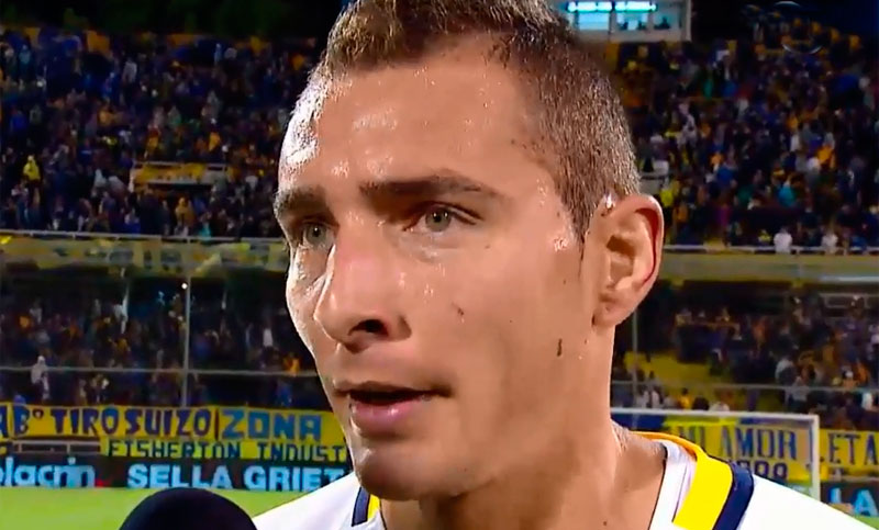 “Le dediqué el gol a mi abuelo, que me enseñó a caminar por la vida”