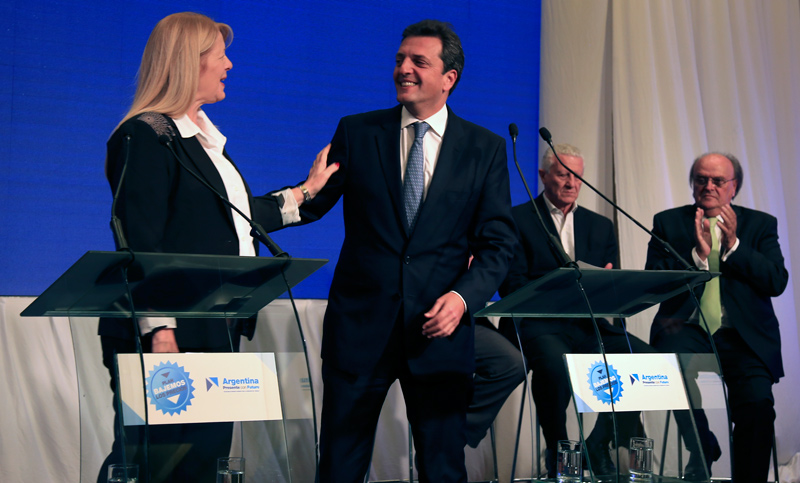 Massa y Stolbizer, juntos: presentaron plan para bajar precios de alimentos