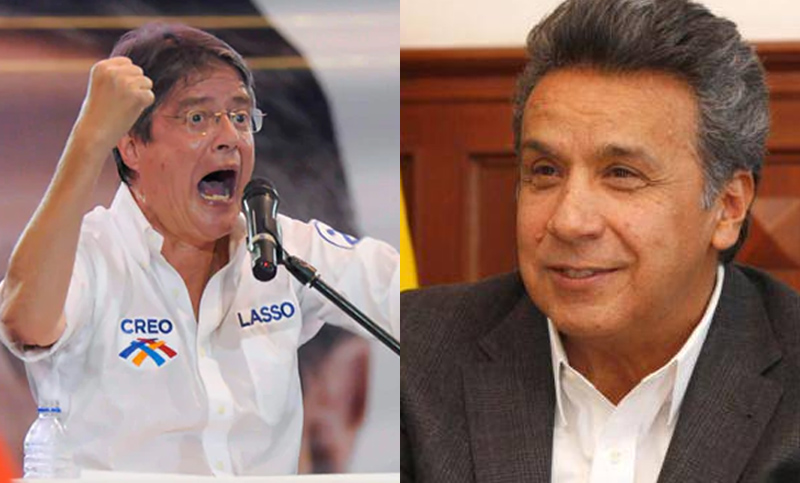 Ahora Moreno y Lasso claman victoria tras sondeos a boca de urna en Ecuador