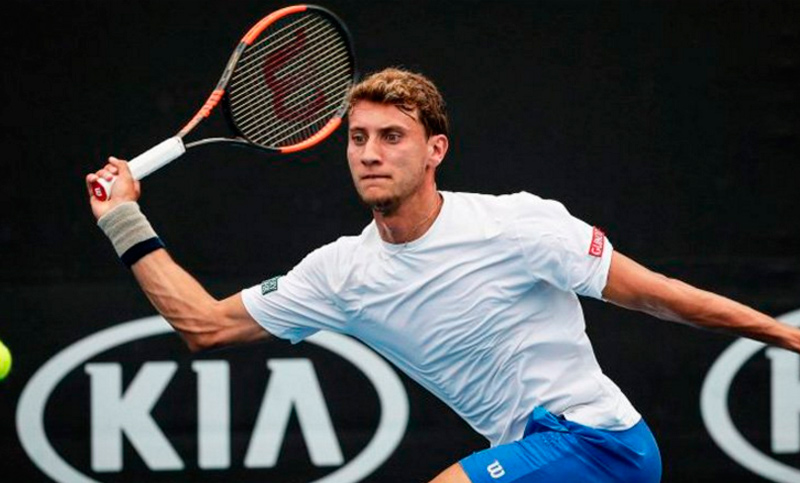 El rosarino Renzo Olivo ingresó al cuadro principal de Montecarlo