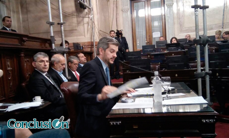 Marcos Peña dijo que el Gobierno de Santa Fe «no hizo ni diseñó obras hídricas»