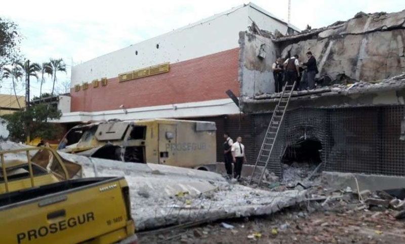 Ciudad del Este: robaron 40 millones de dólares en un asalto comando a Prosegur