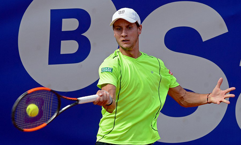 Renzo Olivo se despidió rápidamente del ATP de Barcelona
