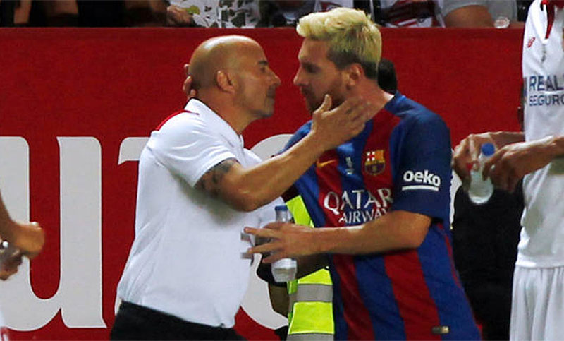 Sampaoli: «¿Coincidir con Messi? A lo mejor en Newell’s»