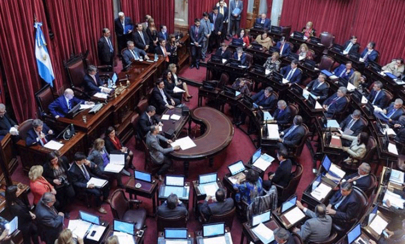 El Senado aprobó con reformas el límite a las excarcelaciones