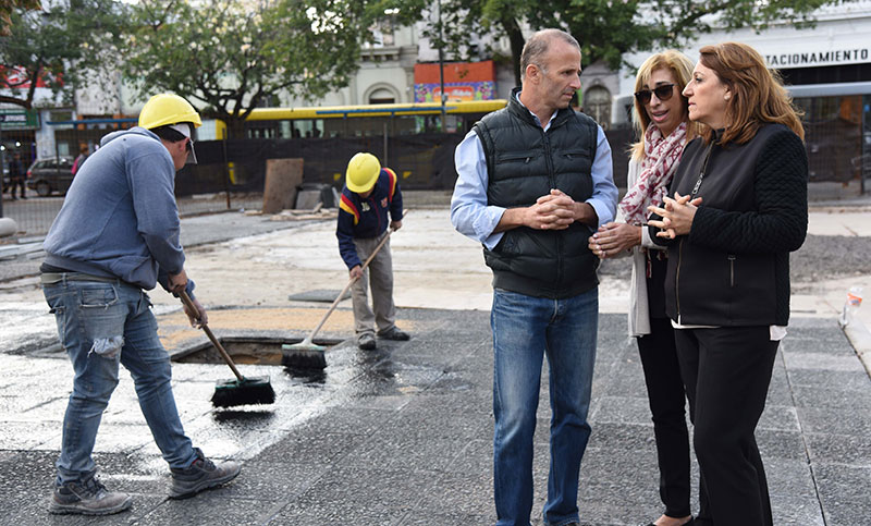La Plaza Sarmiento, cada vez más cerca de su completa renovación