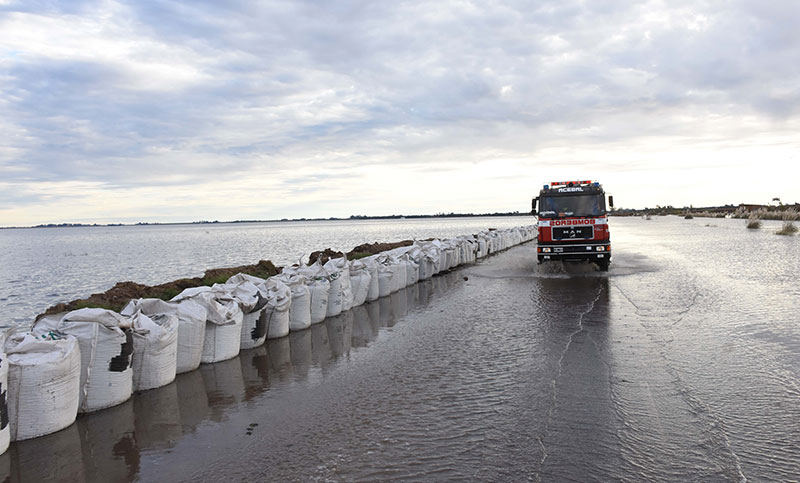 Mejora la situación en Melincué: ya sin familias evacuadas y sin agua en la localidad
