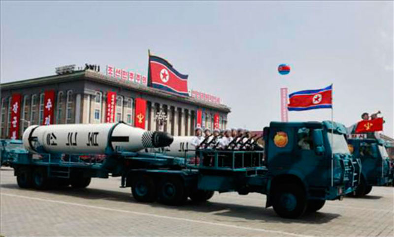 Corea del Norte hizo un nuevo ensayo misilístico desde el sur del país