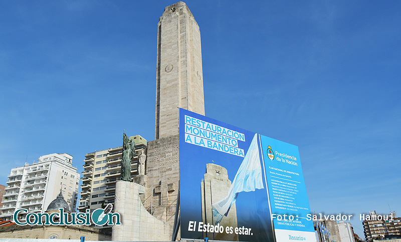 Colautti: «Esta obra en el Monumento nos llena de orgullo y satisfacción»