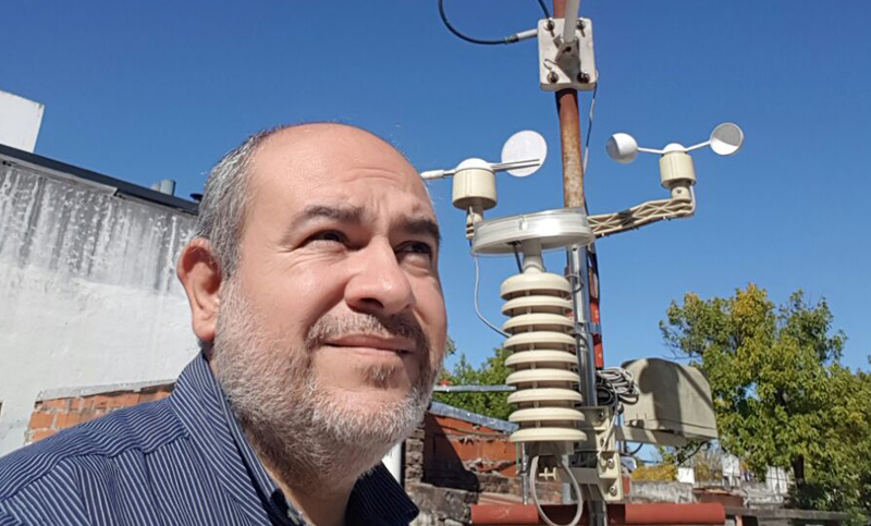 Cazadores del clima: el boom de los meteorólogos aficionados en Rosario