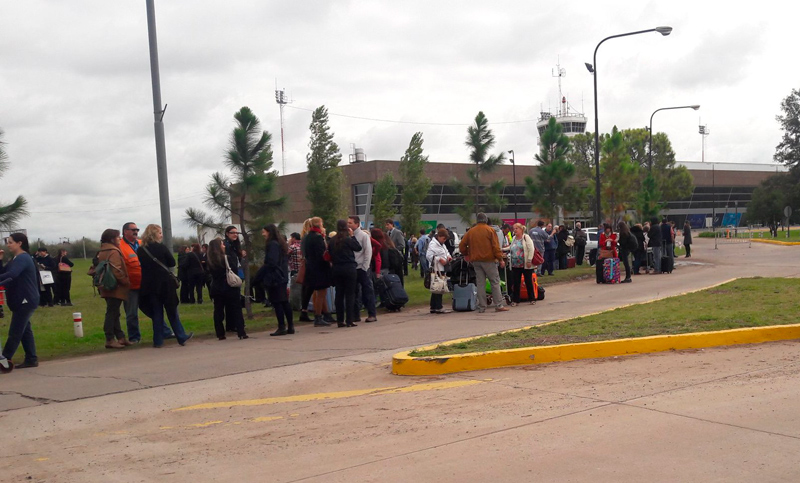 Al final, falsa alarma: el Aeropuerto ya opera con normalidad
