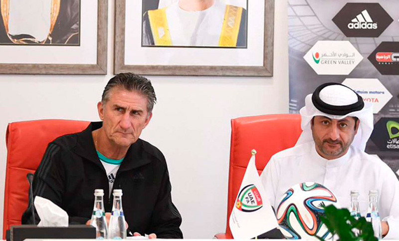 Bauza llegó a Emiratos Árabes para hacerse cargo del seleccionado