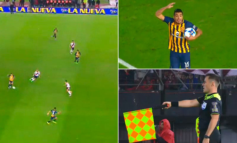Habló el juez de línea que le cobró offside a Camacho: “Me equivoqué”