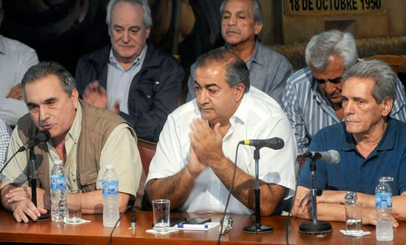 Según informaron algunos gremios, la CGT «todavía no está evaluando la decisión del paro»