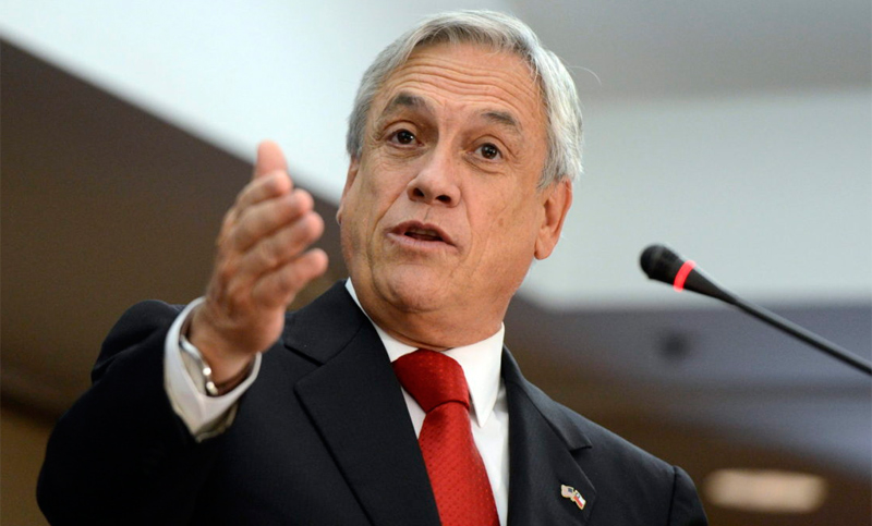Chile: Piñera declara patrimonio de más 800 millones de dólares