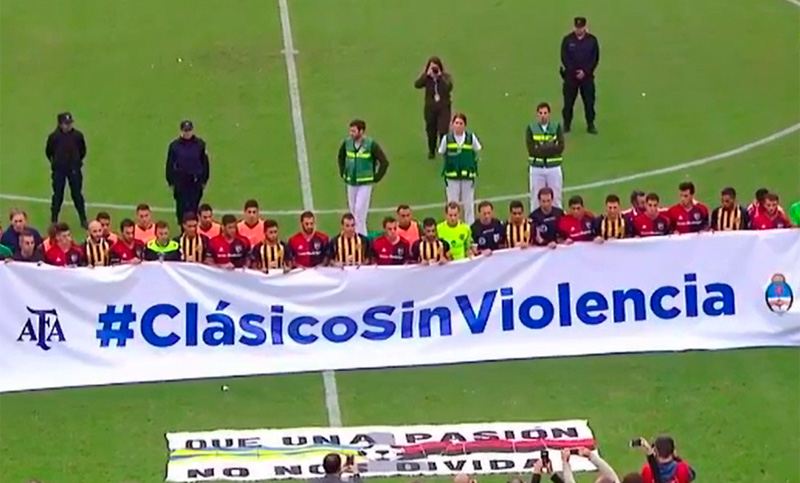 “Por un clásico sin violencia”: el mensaje de los jugadores