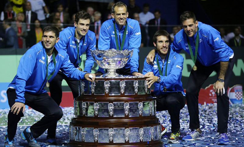 La Copa Davis será exhibida en distintos puntos del país