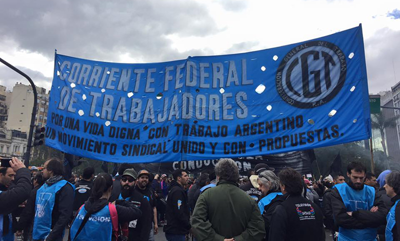 La Corriente Federal llama a la «férrea unidad sindical» de la CGT y continuar un plan de acción