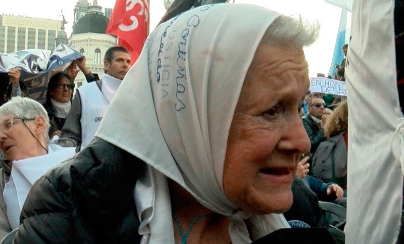 Nora Cortiñas: «Avruj y los jueces deberían renunciar»