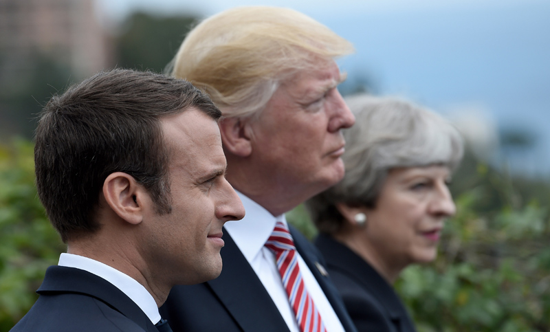 El primer G7 de la era Trump tiene como prioridad «la lucha contra el terrorismo»