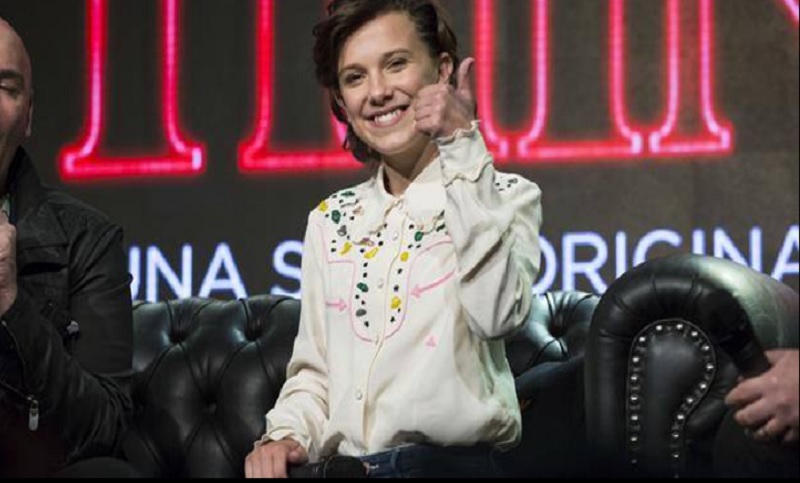 La actriz Millie Bobby Brown hizo delirar a los argentinos