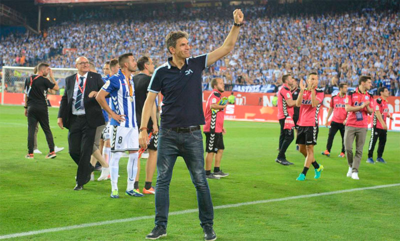 Pellegrino se despide del Alavés, pese a su gran temporada