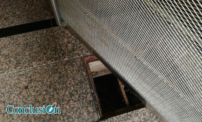 Gran revuelo en el centro por una pequeña explosión en un edificio