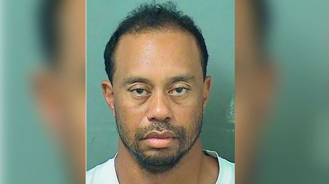 Tiger Woods, arrestado en Estados Unidos por manejar alcoholizado