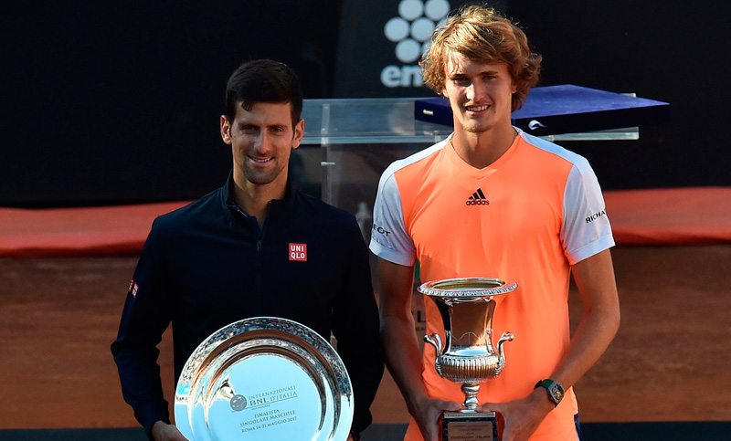 Alexander Zverev se coronó en Roma tras derrotar a Novak Djokovic