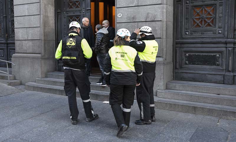 Evacuaron durante dos horas el Senado de la Nación por una amenaza de bomba