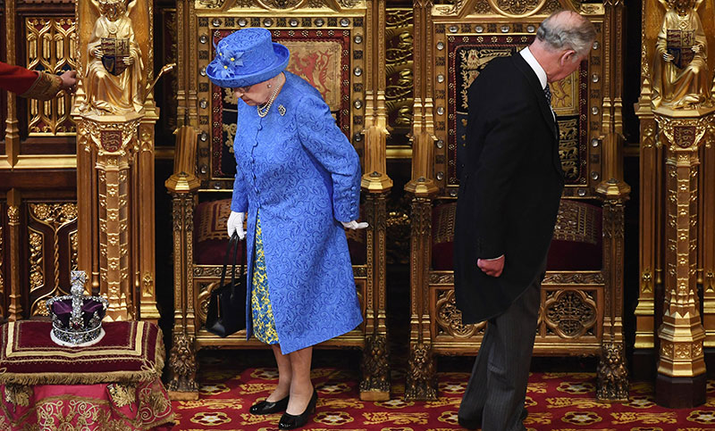 La reina Isabel II abrió el año parlamentario británico con un discurso centrado en el Brexit